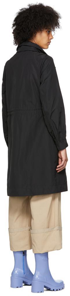 商品Moncler|Black Kourou Parka Coat,价格¥10239,第5张图片详细描述