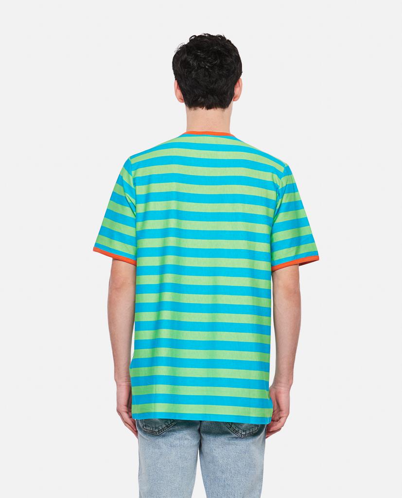 SUNNEI X BIFFI striped cotton t-shirt商品第3张图片规格展示