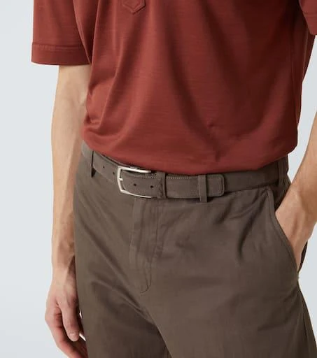 商品Zegna|绒面革腰带,价格¥5116,第3张图片详细描述