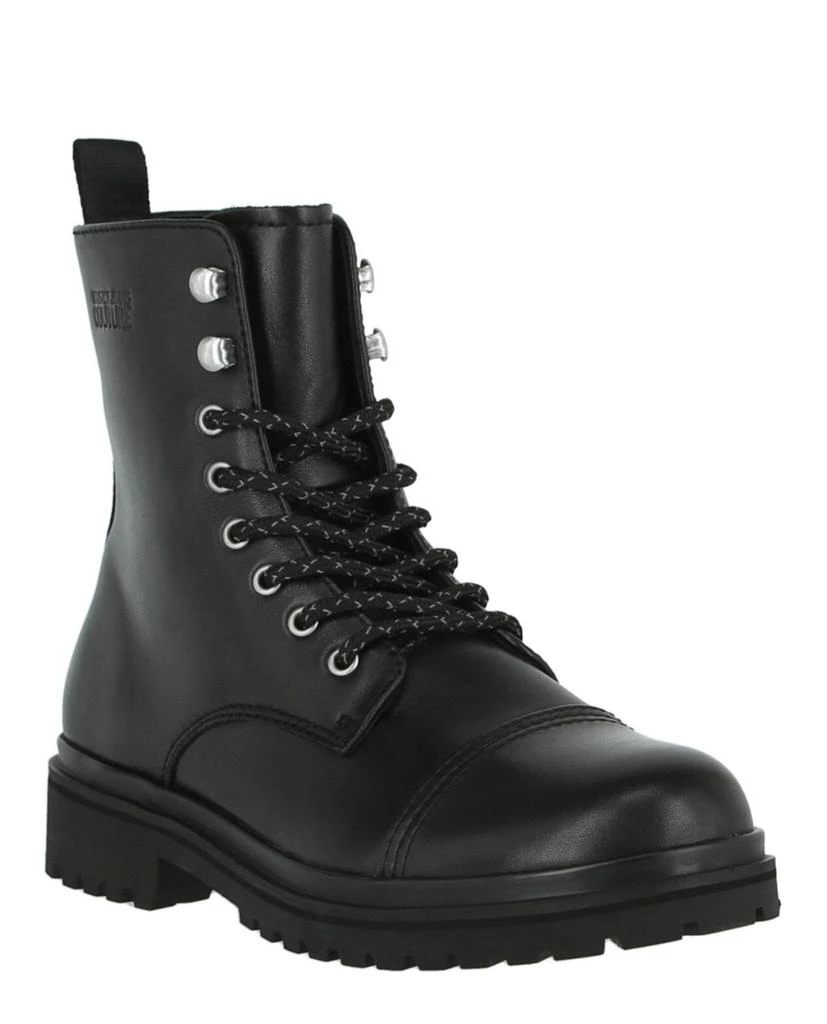 商品Versace|Men's Leather Combat Boots,价格¥2236,第2张图片详细描述