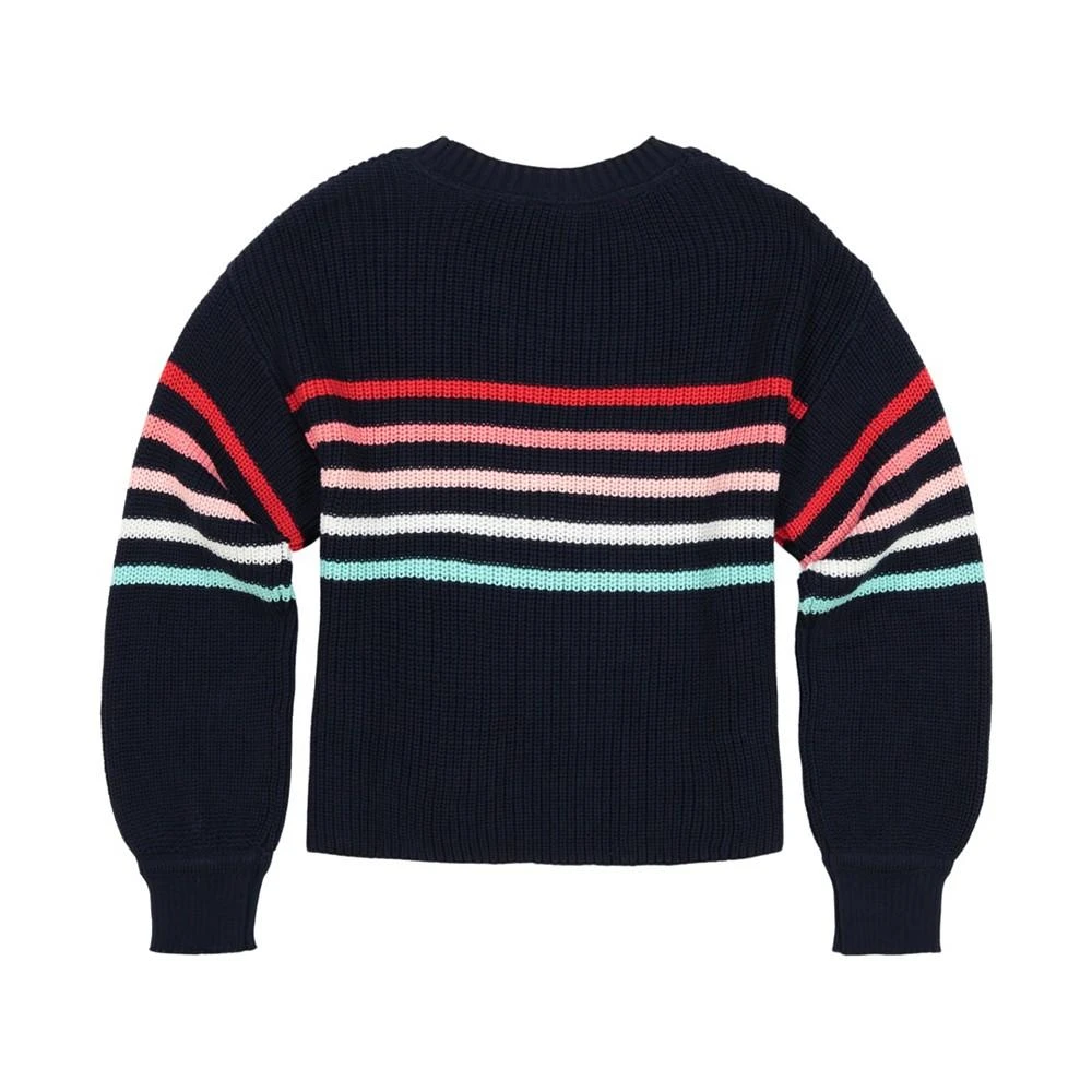 商品Tommy Hilfiger|Little Girls Multiple Stripe Sweater,价格¥118,第2张图片详细描述