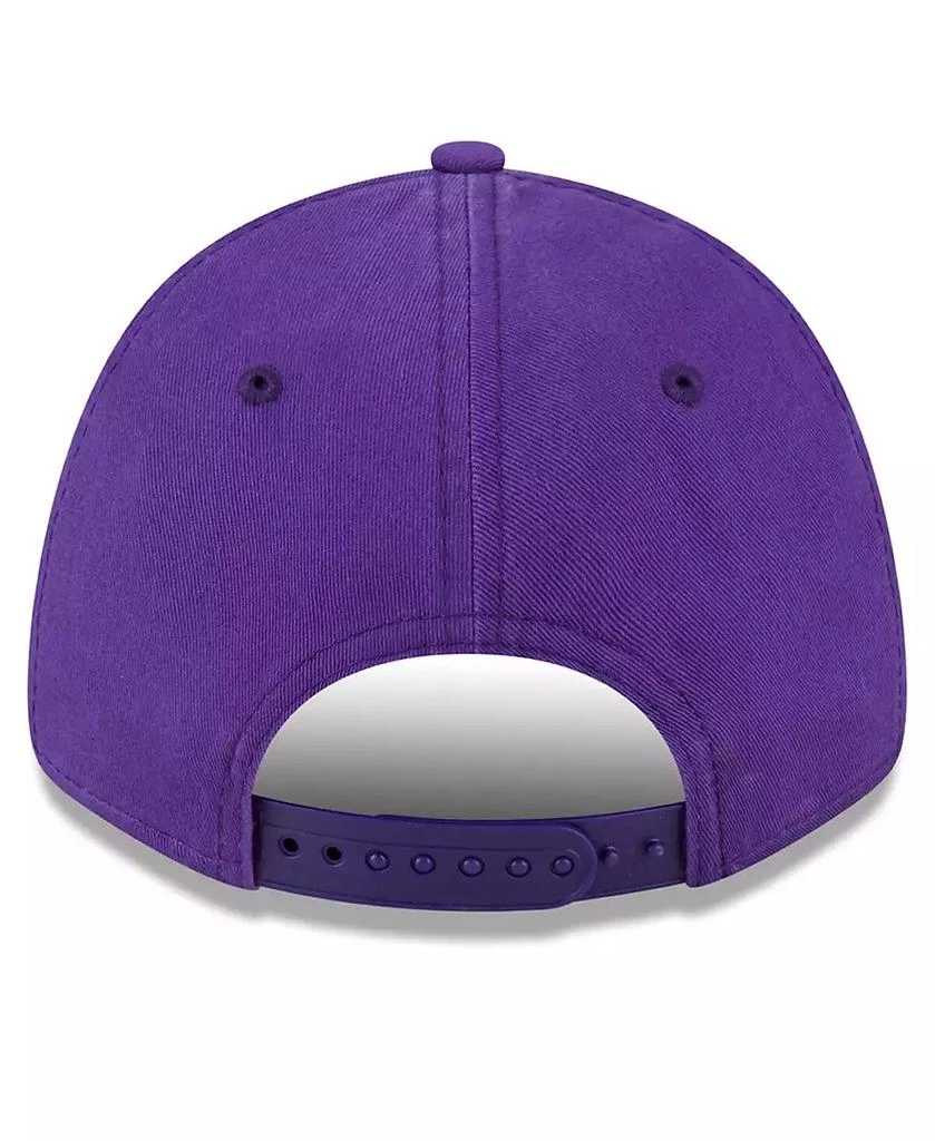 商品New Era|Women's Purple Los Angeles Lakers Cheer Tailsweep 9FORTY Adjustable Hat,价格¥225,第4张图片详细描述