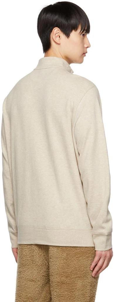 商品Ralph Lauren|Beige Half-Zip Sweatshirt,价格¥514,第3张图片详细描述
