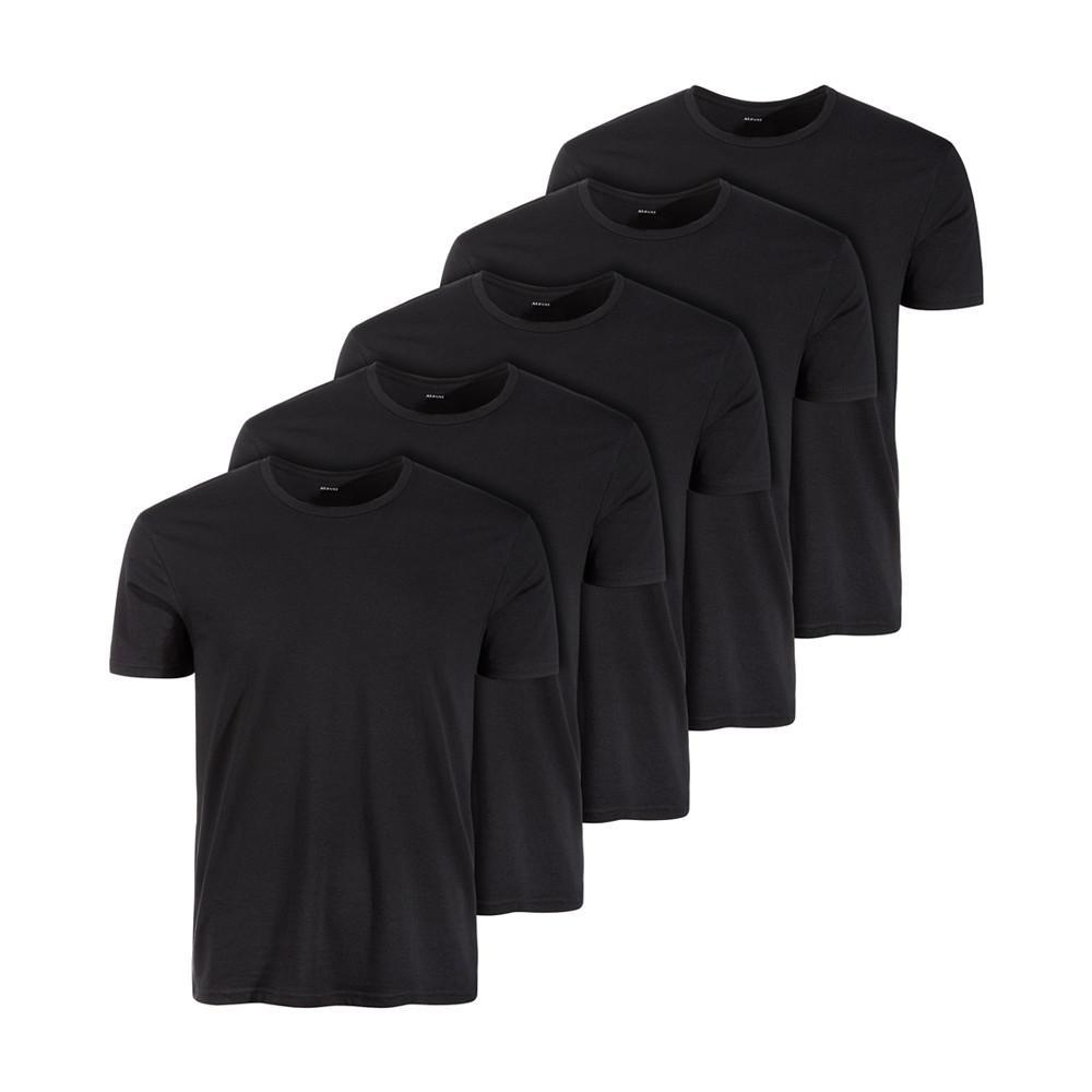 商品Alfani|Men's 5-Pk. Moisture-Wicking Solid T-Shirts, Created for Macy's,价格¥372,第1张图片