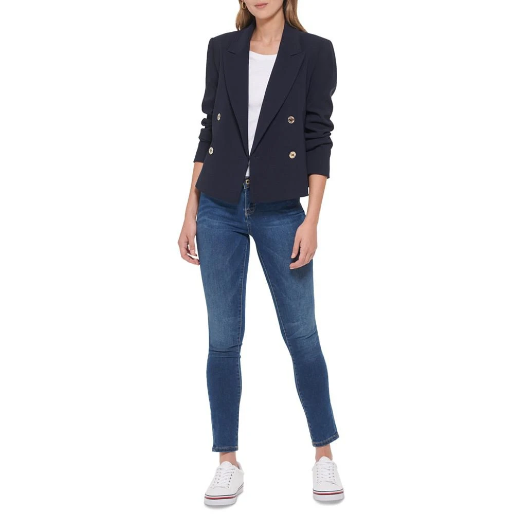 商品Tommy Hilfiger|Women's Faux-Double-Breasted  Blazer,价格¥421,第5张图片详细描述