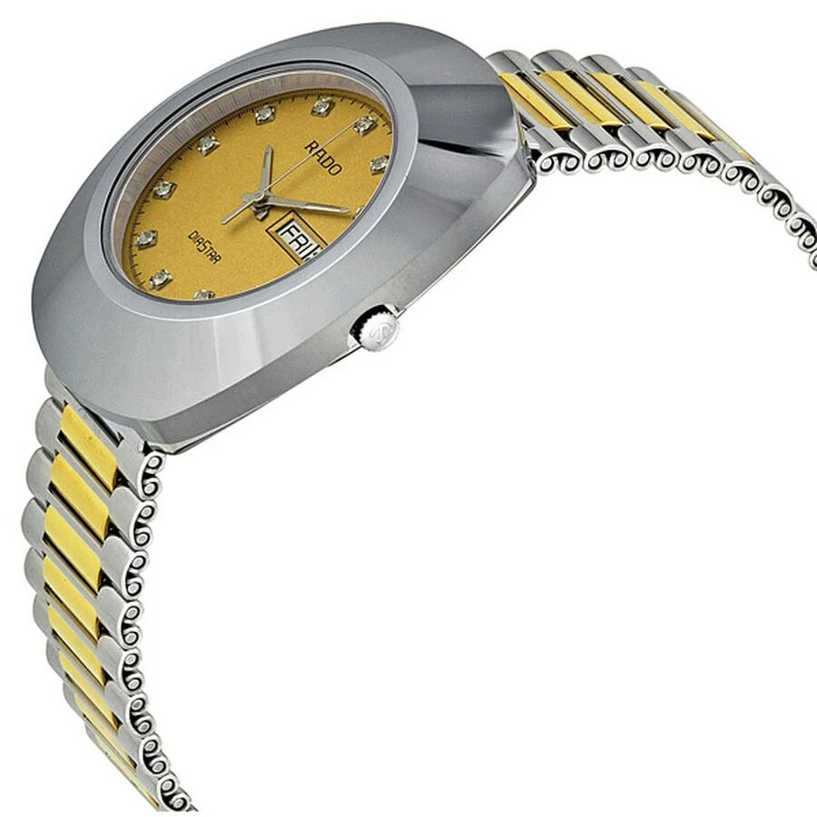 商品Rado|The Original Quartz Gold Dial Men's Watch R12391633,价格¥4544,第2张图片详细描述