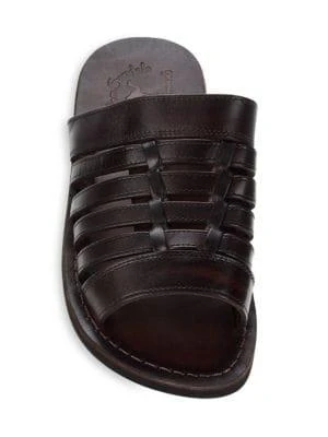 Adam Leather Slip-On Sandals 商品