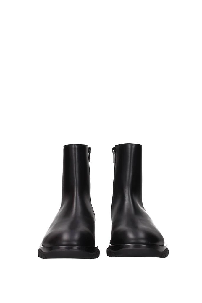 商品Alexander McQueen|Ankle Boot Leather Black,价格¥3471,第3张图片详细描述