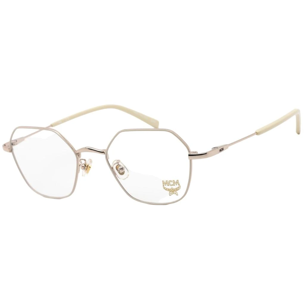 商品MCM|MCM Men's Eyeglasses - Clear Demo Lens Shiny Rose Gold/Beige Frame | MCM2141A 787,价格¥402,第1张图片