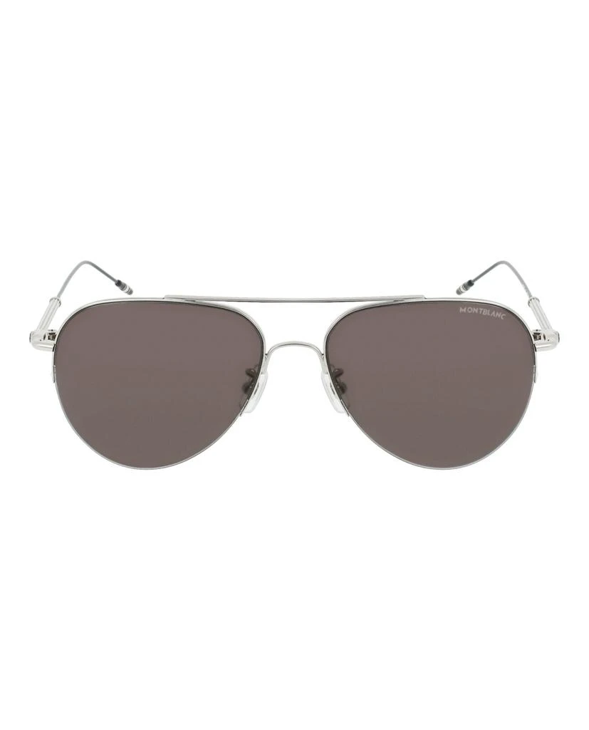 商品MontBlanc|Aviator-Frame Metal Sunglasses,价格¥1150,第1张图片