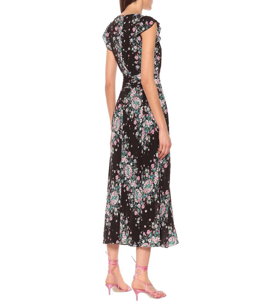 商品Diane von Furstenberg|Isla花卉裹身连衣裙,价格¥2815,第5张图片详细描述