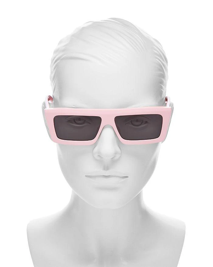 商品Celine|Monochroms Rectangular Sunglasses, 57mm,价格¥3155,第2张图片详细描述