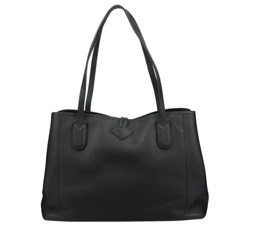 商品Longchamp|Longchamp Ladies Roseau Leather Shoulder Bag In Black,价格¥3605,第2张图片详细描述