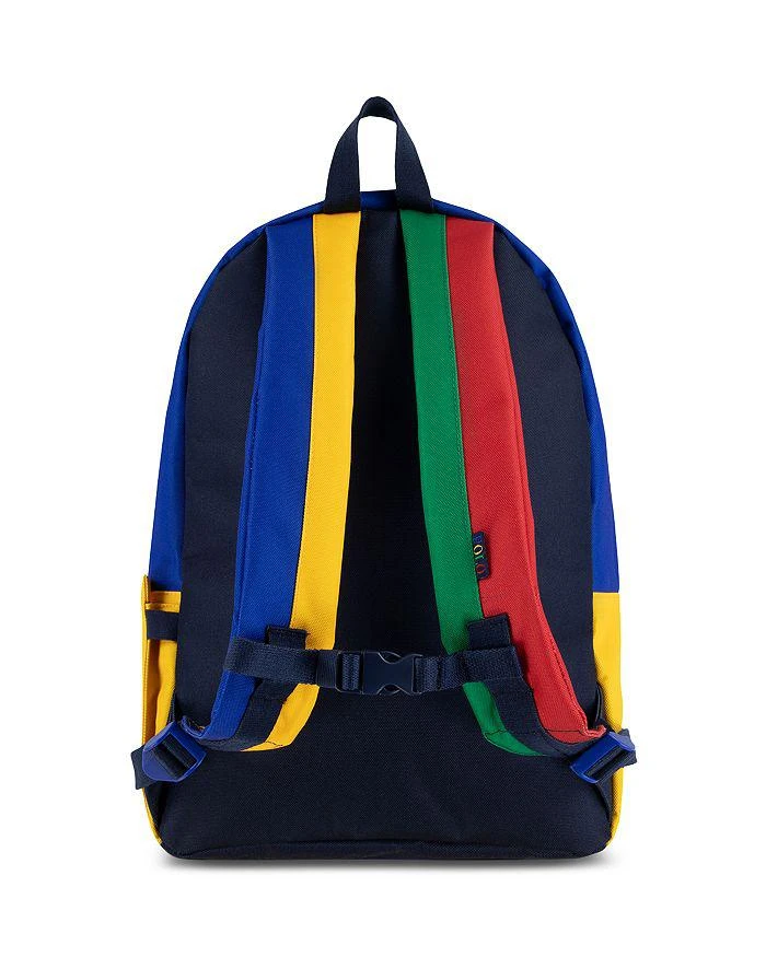 商品Ralph Lauren|Polo Kids Colorblocked Backpack,价格¥478,第2张图片详细描述