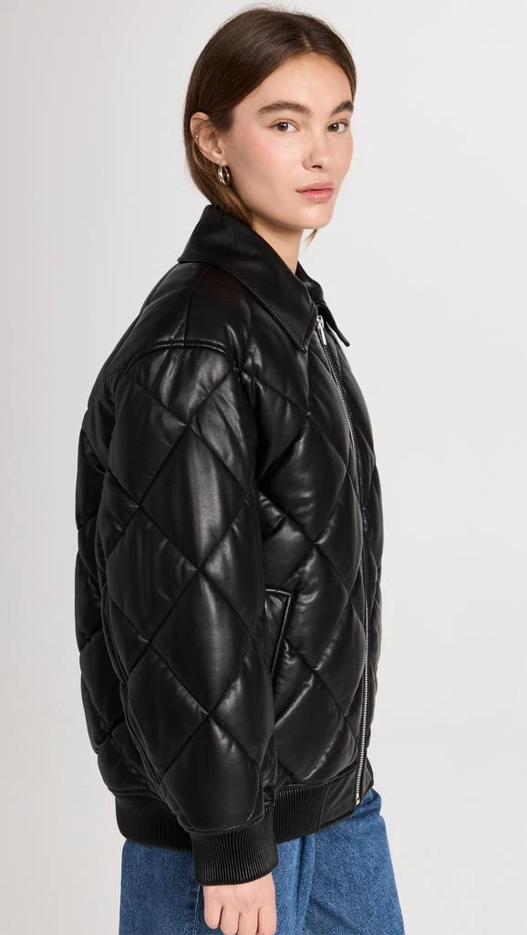 商品STAND STUDIO|STAND STUDIO Autumn Faux Leather Jacket,价格¥1727,第4张图片详细描述