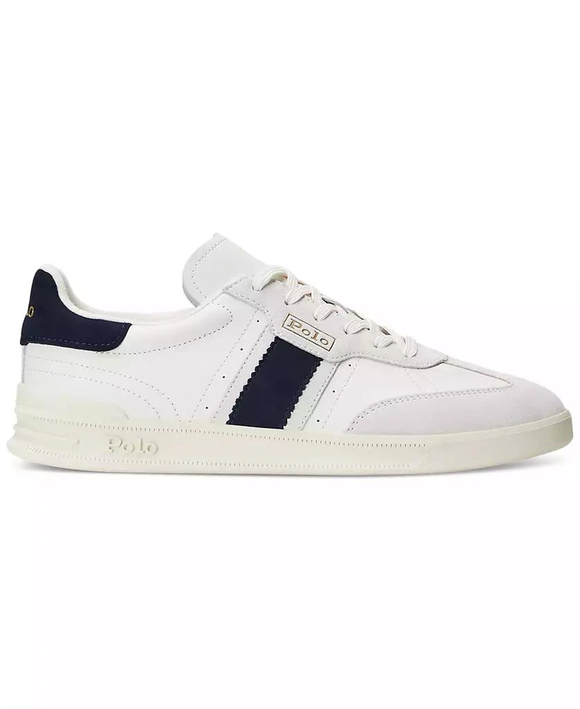 商品Ralph Lauren|Men's Heritage Aera Lace-Up Sneakers,价格¥402,第2张图片详细描述