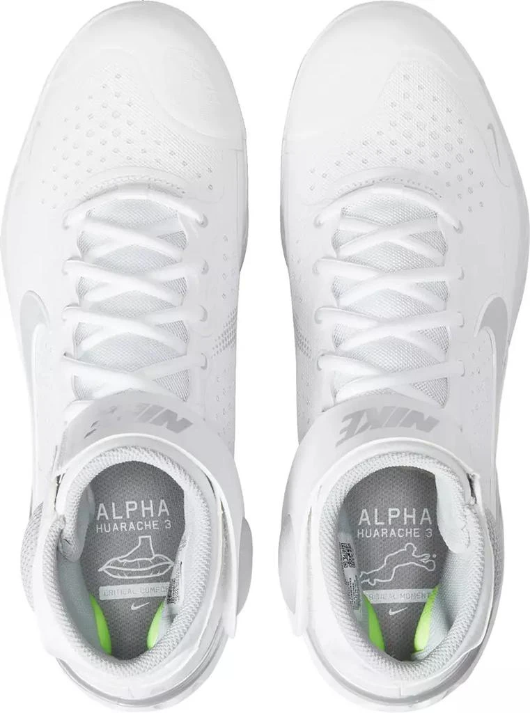商品NIKE|Nike Men's Alpha Huarache Elite 3 Mid Metal Baseball Cleats,价格¥779,第4张图片详细描述