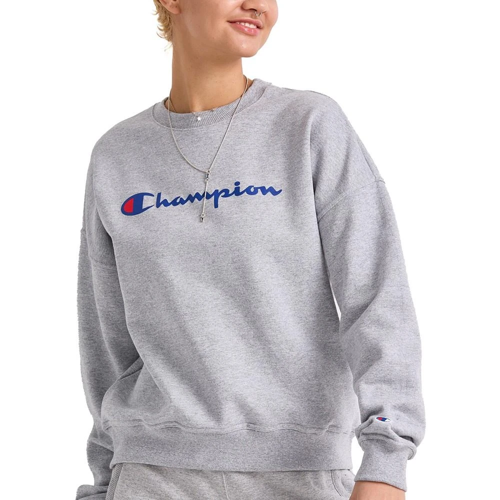 商品CHAMPION|Women's Logo Fleece Crewneck Sweatshirt,价格¥185,第1张图片