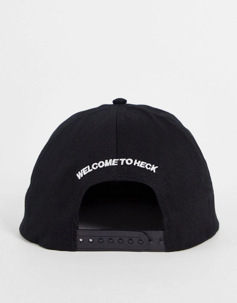 商品Rip N Dip|RIPNDIP welcome to heck trucker cap in black,价格¥299,第3张图片详细描述
