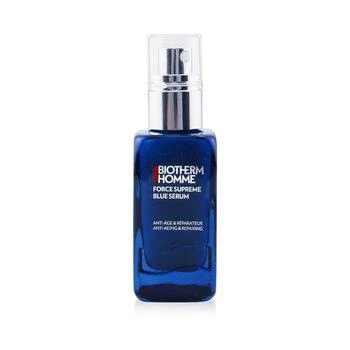 商品Biotherm|Homme Force Supreme Anti-ageing & Repairing Blue Serum,价格¥590,第1张图片