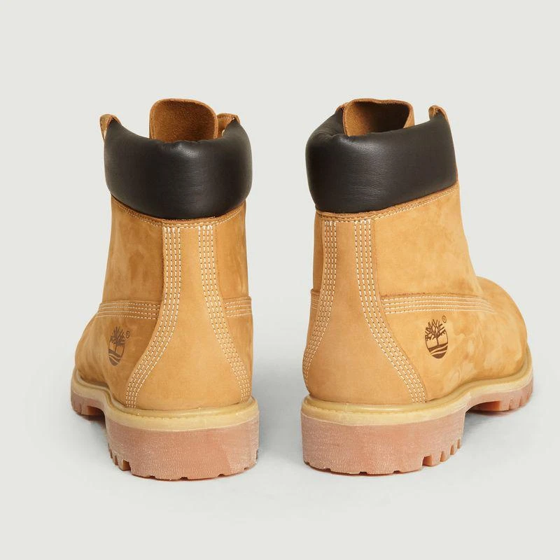 商品Timberland|Six Inch Premium Nubuck Boots Yellow Timberland,价格¥1283,第5张图片详细描述