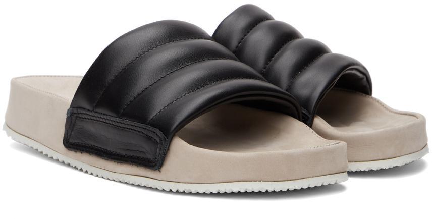 商品Spalwart|Black Pause Puff Sandals,价格¥1446,第6张图片详细描述