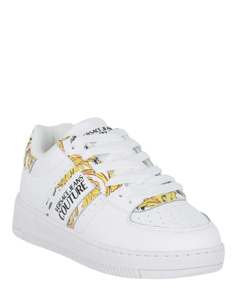 商品Versace|Logo Brush Couture Meyssa Sneakers,价格¥1121,第2张图片详细描述