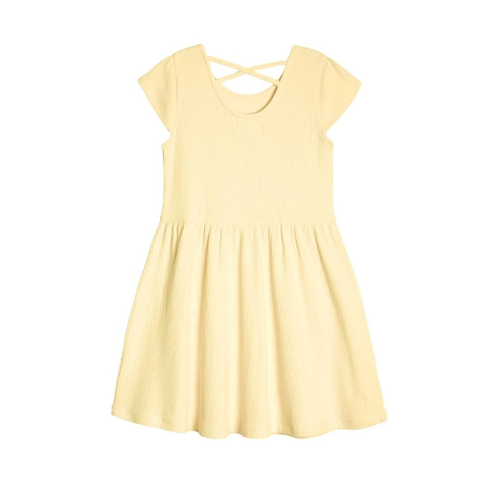 商品Epic Threads|Little Girls Cross Back Skater Dress, Created For Macy's,价格¥69,第2张图片详细描述