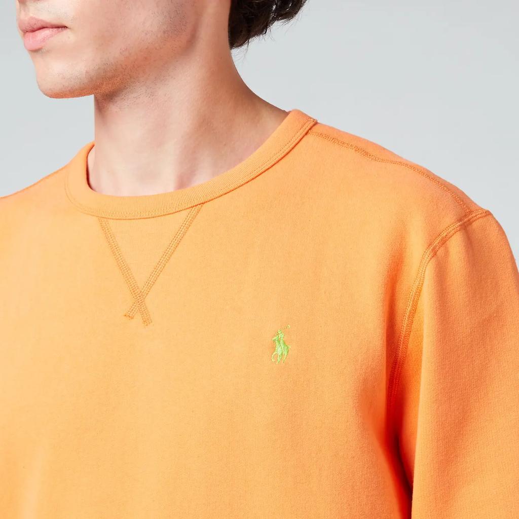 商品Ralph Lauren|Polo Ralph Lauren Men's The Cabin Fleece Sweatshirt - Classic Peach,价格¥636,第6张图片详细描述