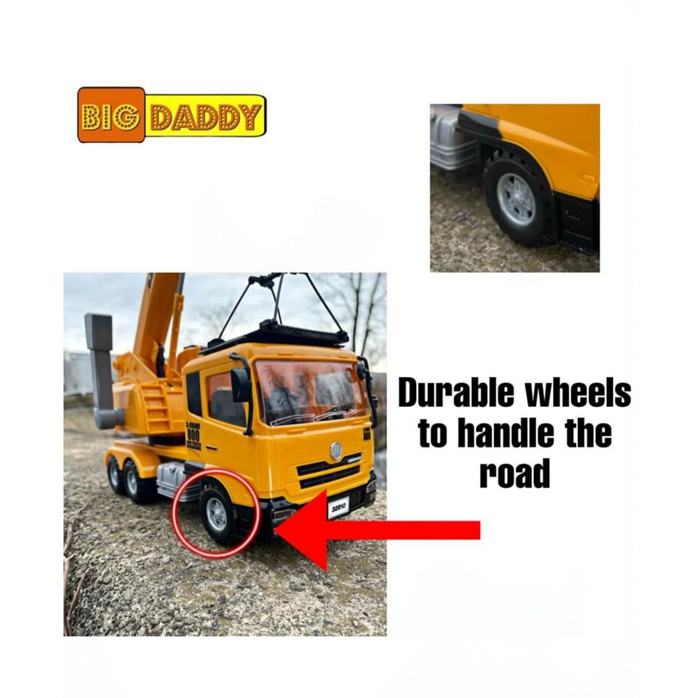 Mag-Genius Big-Daddy Super King Crane with Retractable Winch Toy 商品