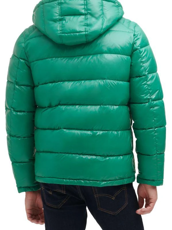 商品GUESS|Quilted Zip Up Puffer Jacket,价格¥976,第2张图片详细描述