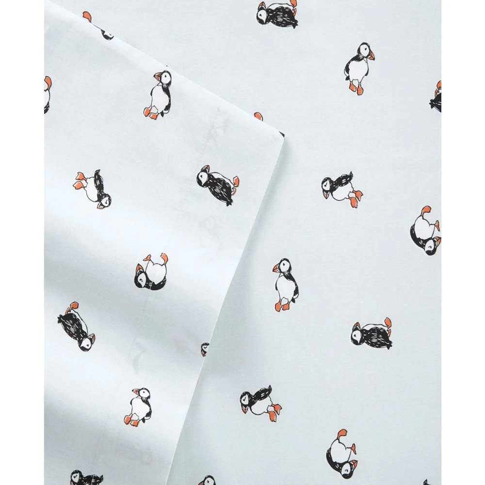 商品Poppy & Fritz|Puffin Paradise Cotton Percale 4 Piece Sheet Set,价格¥875,第2张图片详细描述