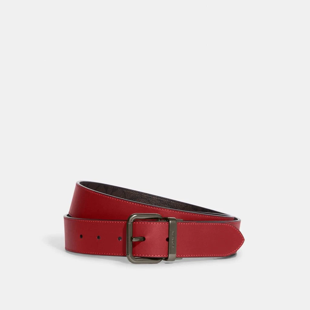 商品Coach|Coach Outlet Roller Buckle Cut To Size Reversible Belt, 38 Mm,价格¥690,第4张图片详细描述
