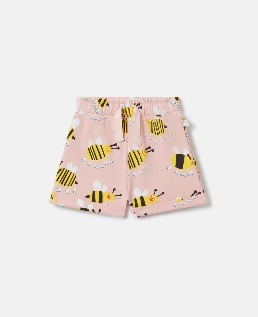 商品Stella McCartney|Stella McCartney - Roller Skate Bumblebee Shorts, Woman, Pink Multicolour, Size: 24m,价格¥566,第1张图片