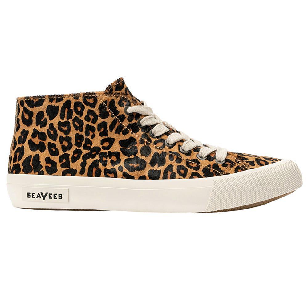 商品SeaVees|California Special Mulholland Leopard High Top Sneakers,价格¥172,第1张图片