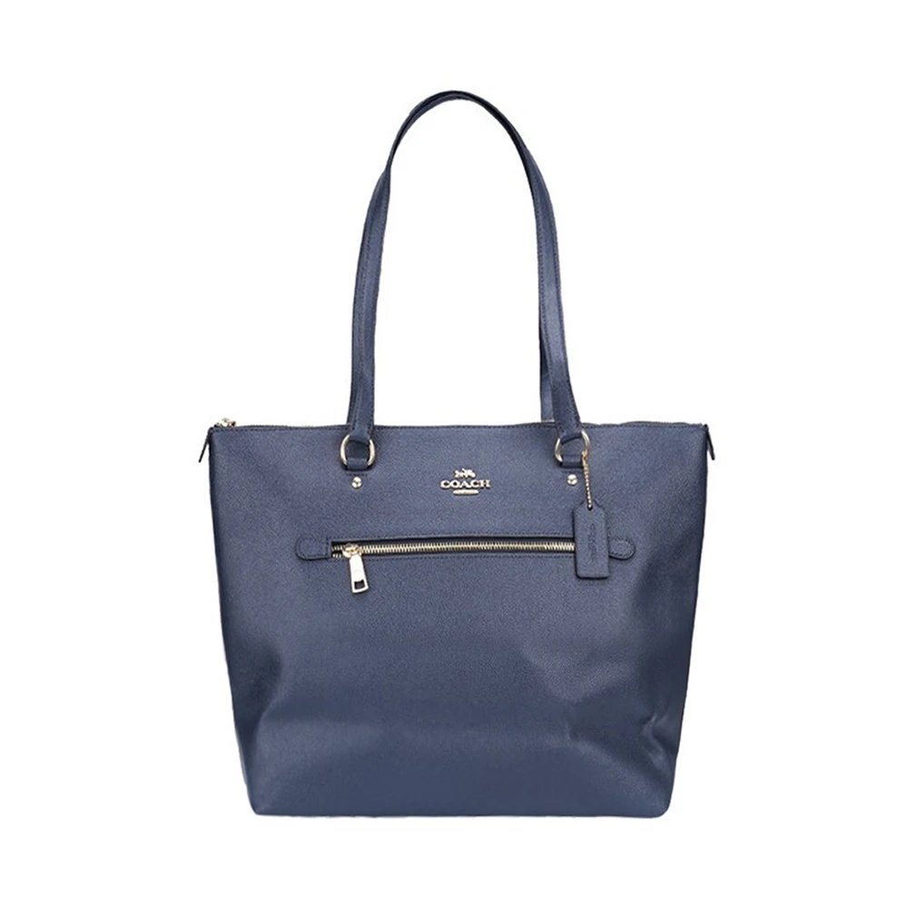 商品Coach|COACH 海军蓝色女士托特包 F79608IMMID,价格¥1038,第1张图片