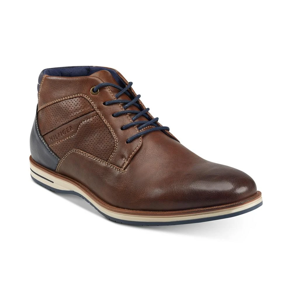 商品Tommy Hilfiger|Men's Plain Toe Lace-Up Ulan Chukka Boots,价格¥252,第1张图片