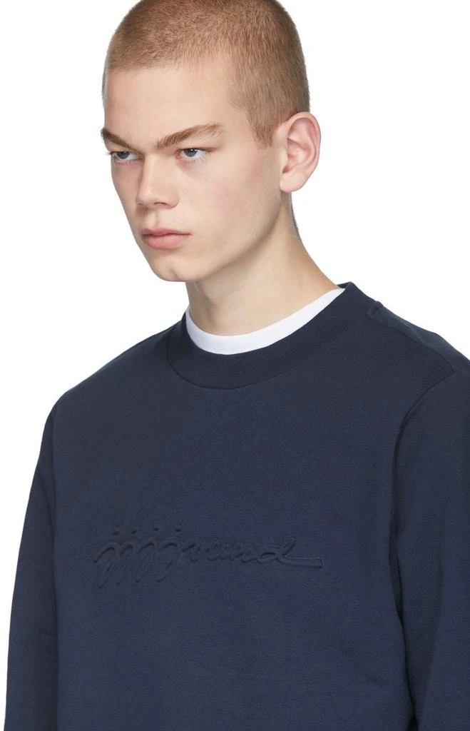 商品A.P.C.|Navy JJJJound Edition Justin Sweatshirt,价格¥930,第4张图片详细描述