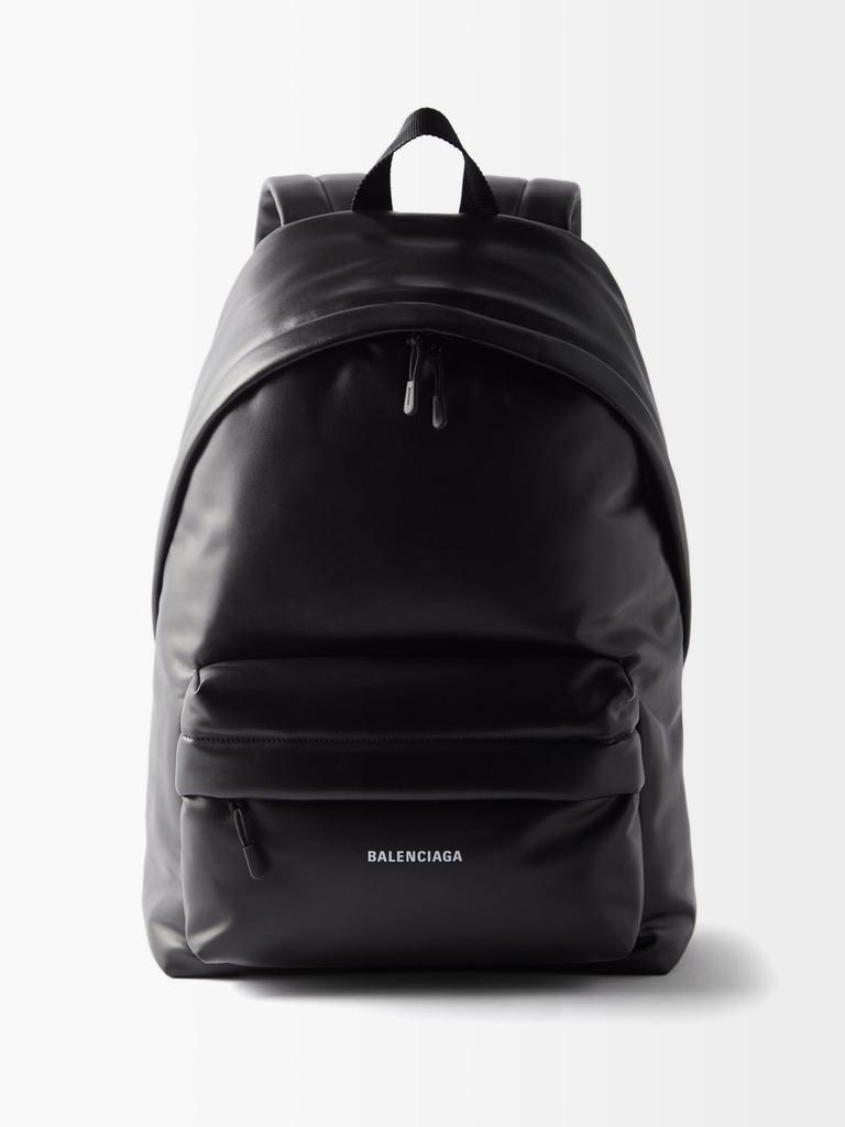 商品Balenciaga|Puffy padded leather backpack,价格¥10056,第1张图片