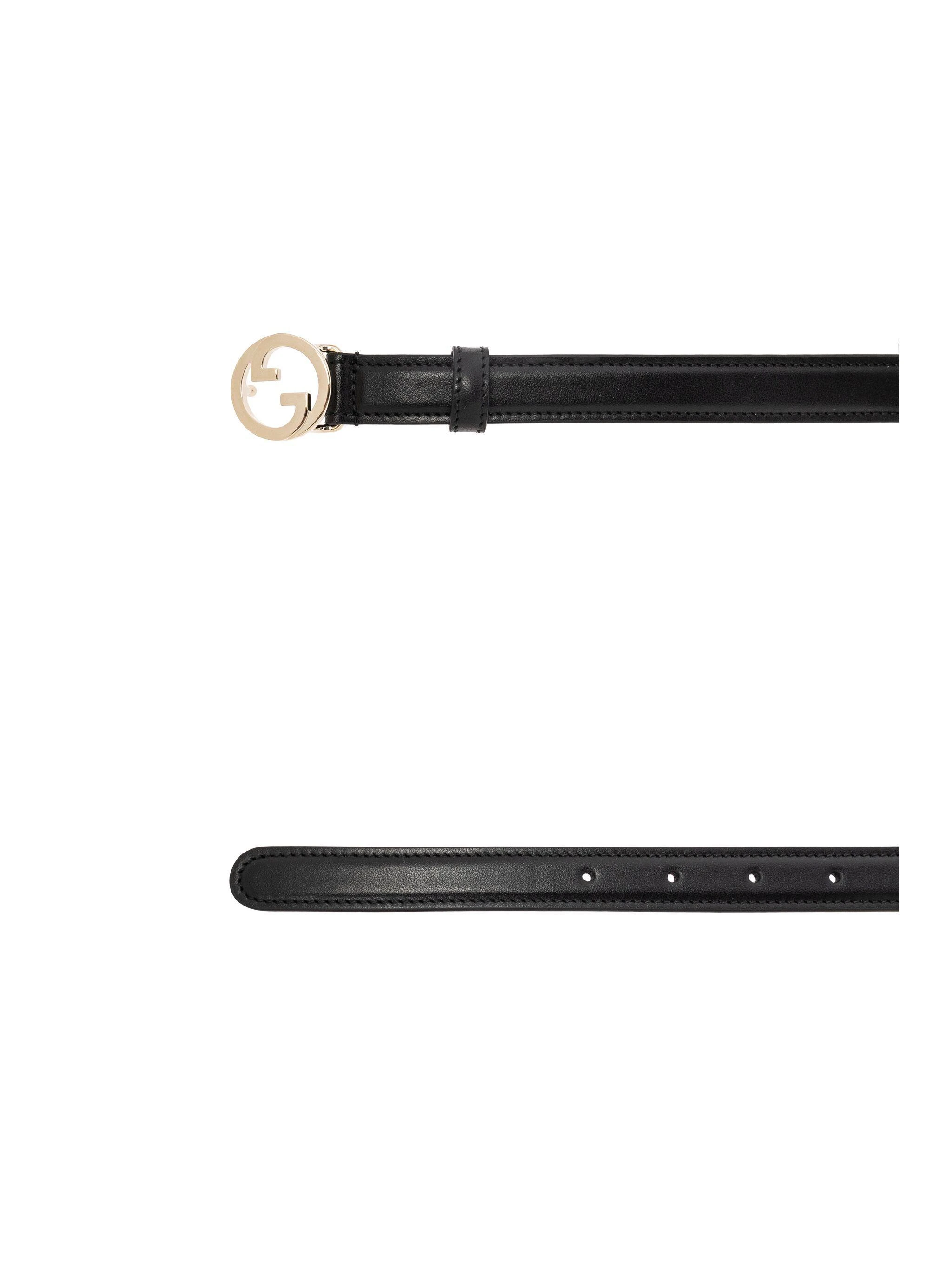 商品【商品预售7天】 Gucci|Gucci 女士腰带 7230730YA0G1000 黑色,价格¥2394,第4张图片详细描述