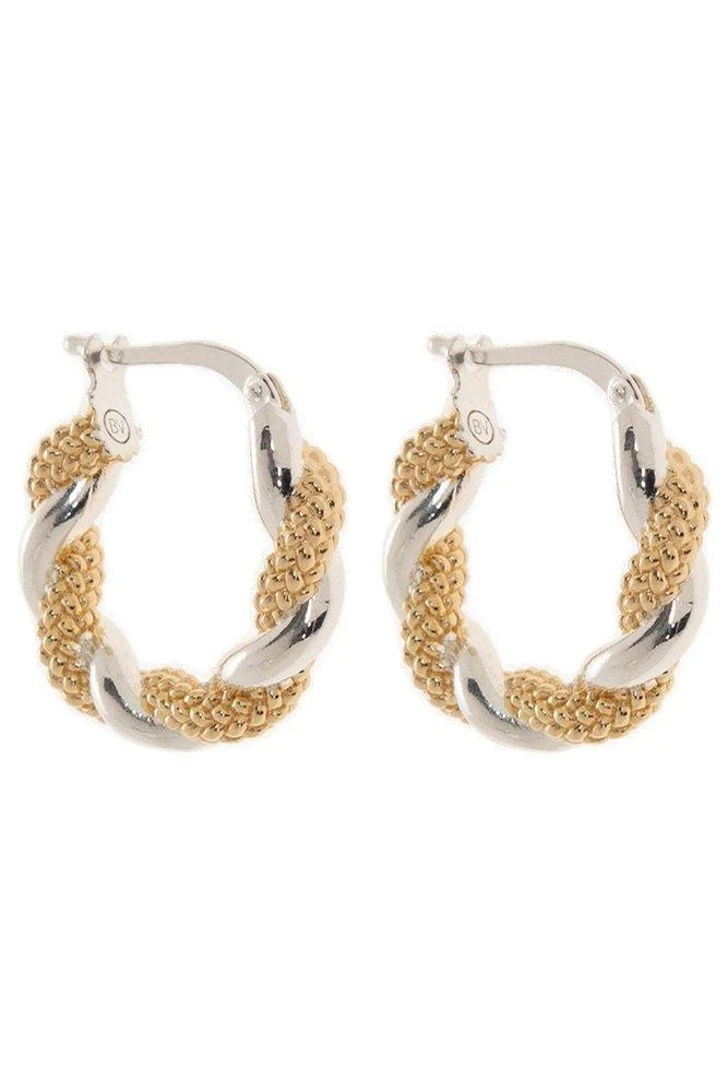 商品Bottega Veneta|Bottega Veneta Embellished Hoop Earrings,价格¥3426,第1张图片