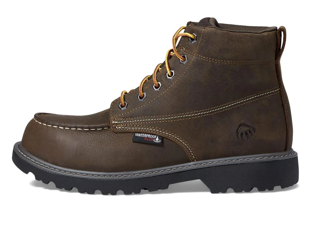 商品Wolverine|Floorhand Moc Toe Waterproof Steel Toe 6",价格¥823,第4张图片详细描述