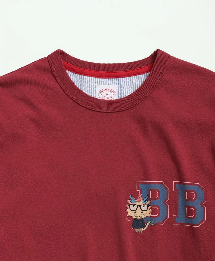 商品Brooks Brothers|Men's Cotton Lunar New Year Graphic T-Shirt,价格¥207,第2张图片详细描述