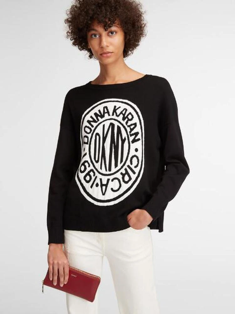 商品DKNY|皮革拉链钱包,价格¥971,第2张图片详细描述
