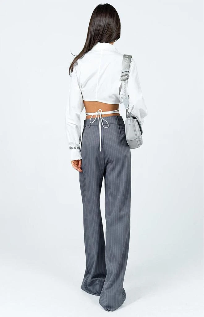 商品Princess Polly|Pinstripe Archer Trousers,价格¥272,第4张图片详细描述