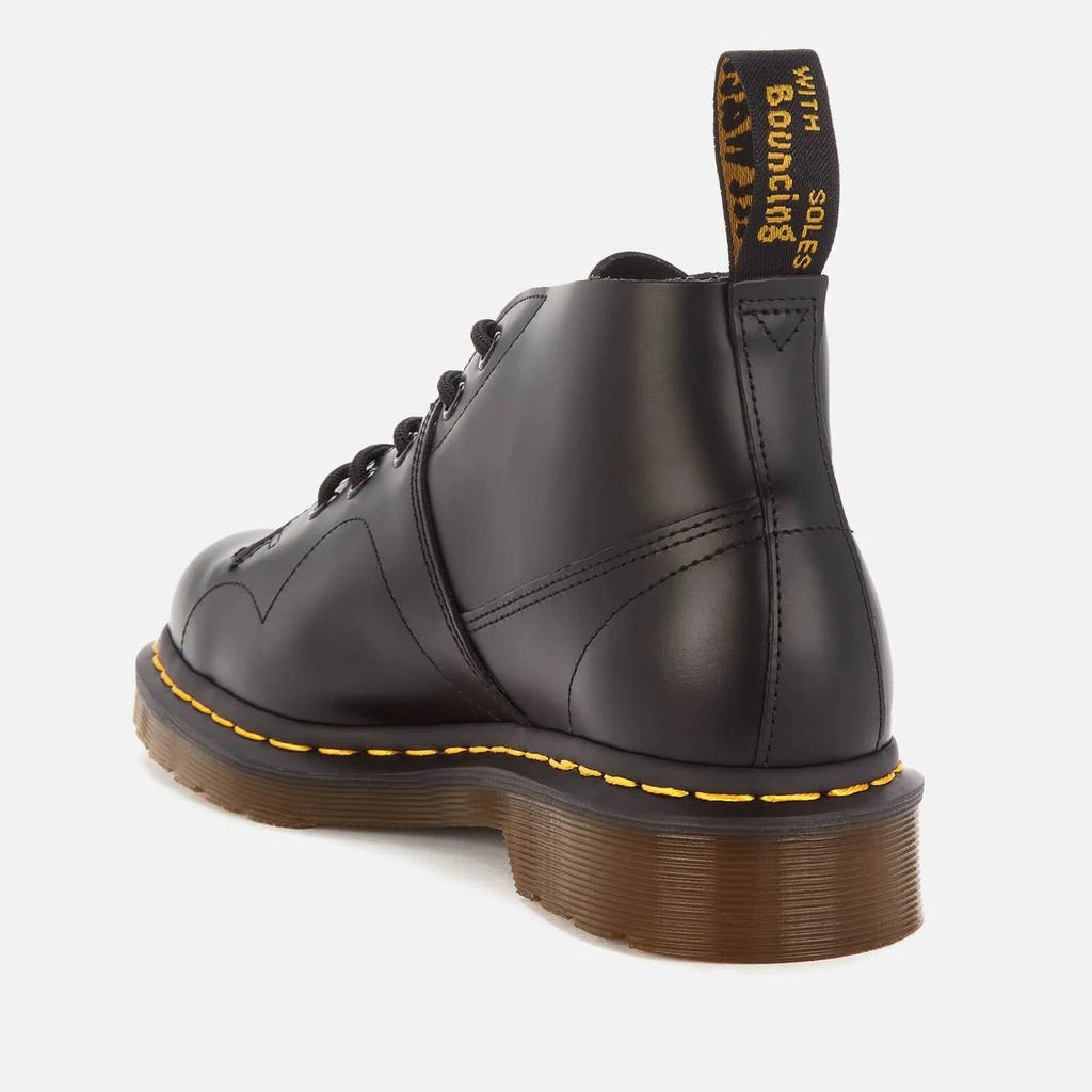 商品Dr. Martens|DR. MARTENS CHURCH SMOOTH LEATHER MONKEY BOOTS - BLACK,价格¥1000,第3张图片详细描述