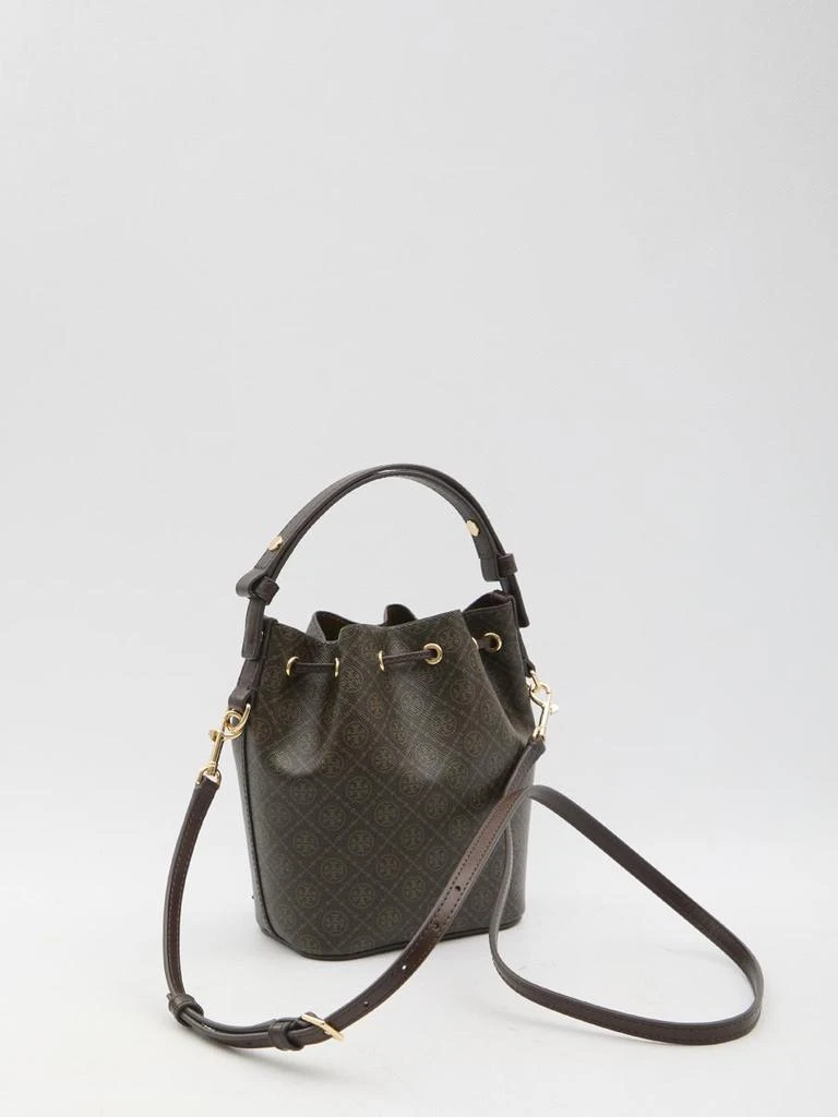 商品Tory Burch|T Monogram Canvas Mini Bucket Bag,价格¥2928,第2张图片详细描述
