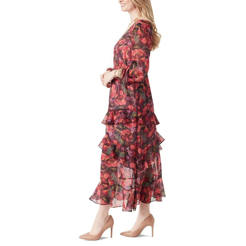 商品Jessica Simpson|Women's Tabatha Ruffled Midi Dress,价格¥375,第3张图片详细描述