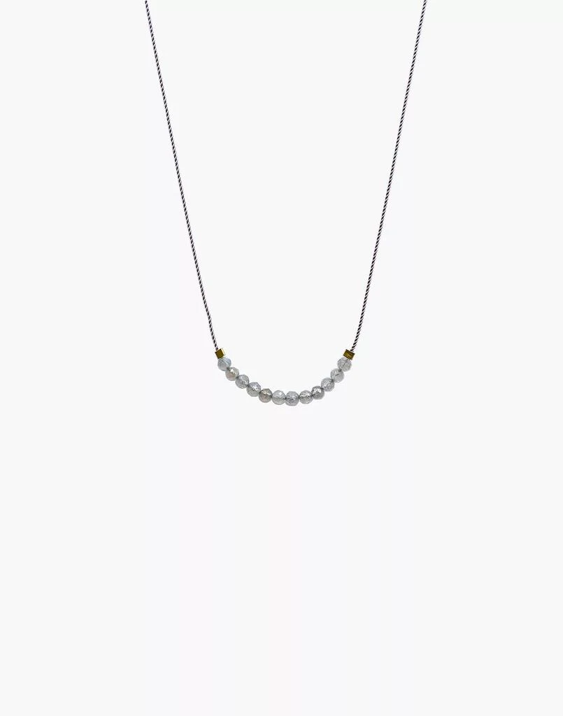 商品Madewell|Cast of Stones Labradorite Necklace,价格¥206,第2张图片详细描述