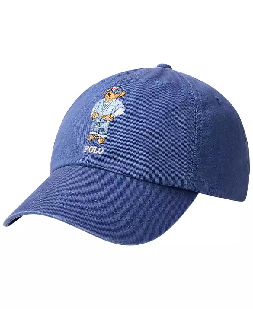 Gorra de béisbol Polo Bear de sarga para hombre, transpirable y bordada. image 2